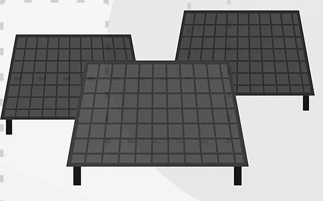 Primer generador de energia solar