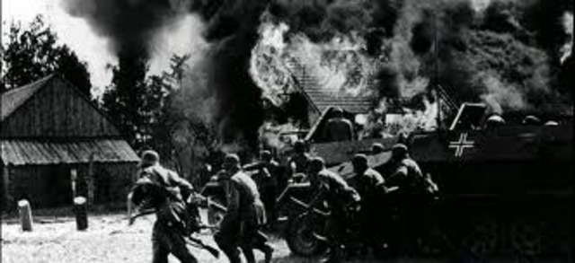 German Invasion of Poland; blitzkrieg