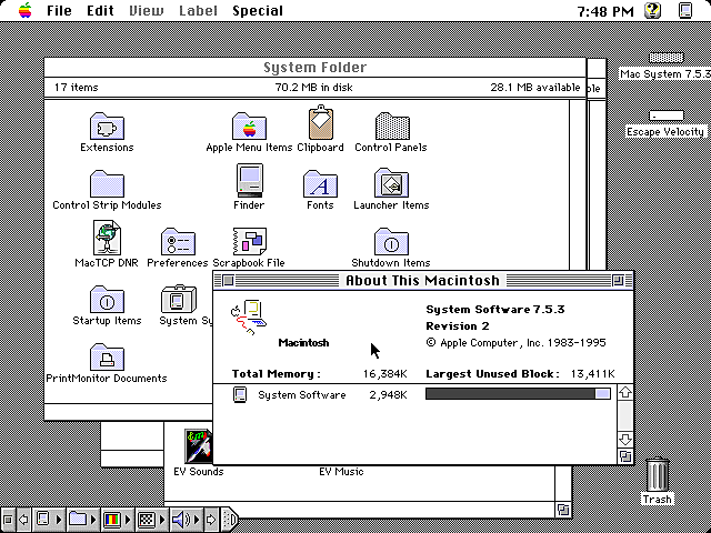 System software 7.0