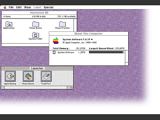 System software 7.0.1