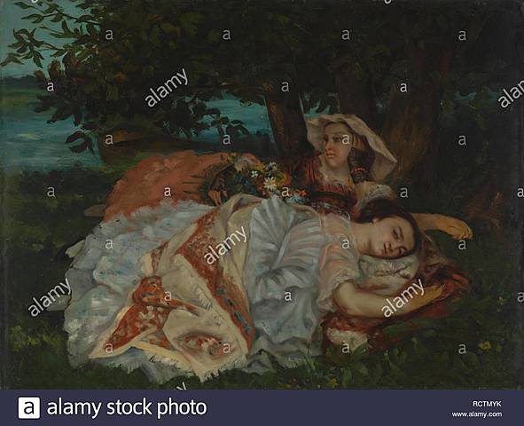 Obra Señoritas a orillas del Sena (1857)