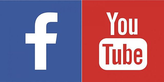 Facebook y YouTube