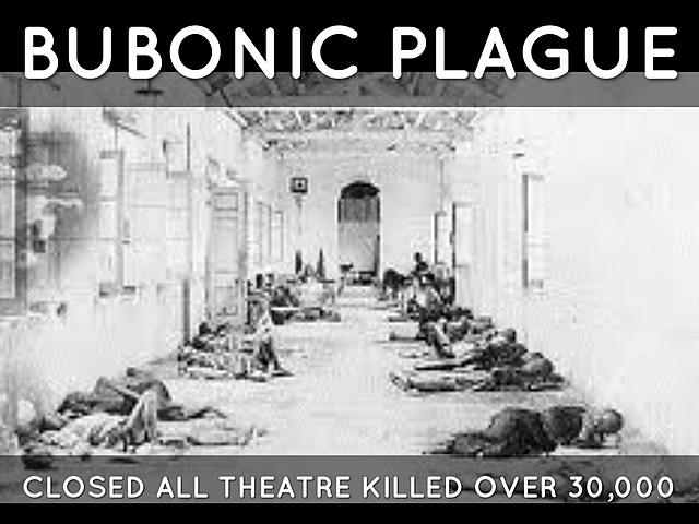 Plague Closes Theaters