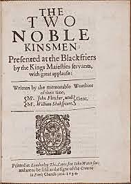 Shakespeare composes his final plays, "Henry VIII", "Two Noble Kinsmen"