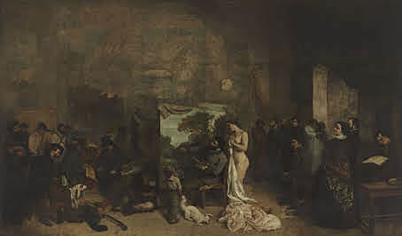 El estudio del pintor (1854-1855, Museo de Orsay, París)