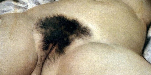 El origen del mundo (1866, Museo de Orsay, París)