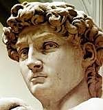 Michelangelo creates David