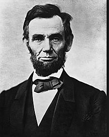 Abraham Lincoln is elected as a Republican President