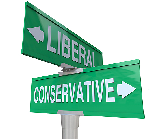 Conservative vs. Liberal