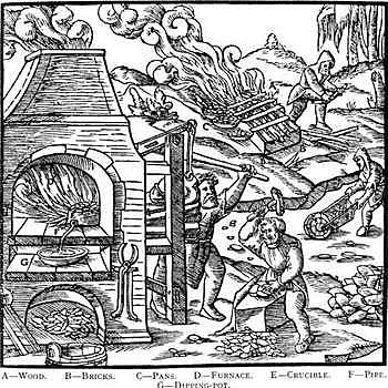 George Agrícola (1492-1555), publica De re metallica.