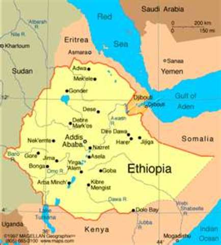 Italian troops conquer Ethiopia