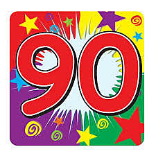 I am 90!