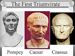 First Triumvirate was Formed