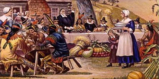 The first Thanksgiving
