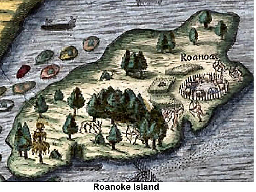 Roanoke Islands was founded