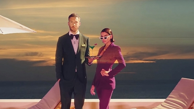 Dua + Calvin = "One Kiss”