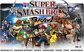 SUPER SMASH BROSS BRAWL