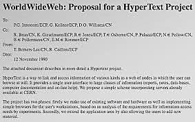 Management proposal for a World Wide Web project