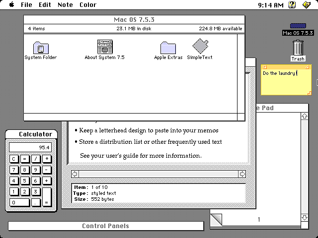System 7 - v.7.5.3