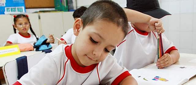 I enter primary school