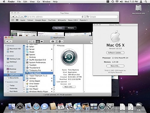 Mac OS X "Leopard" - v.10.5
