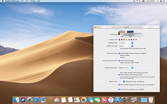 Mac OS X "Mojave" - v.10.14