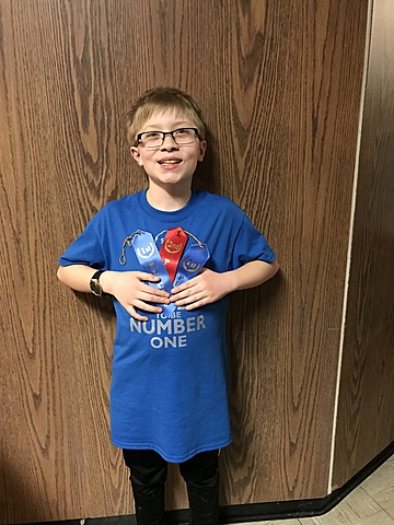 My team and I won math bowl!