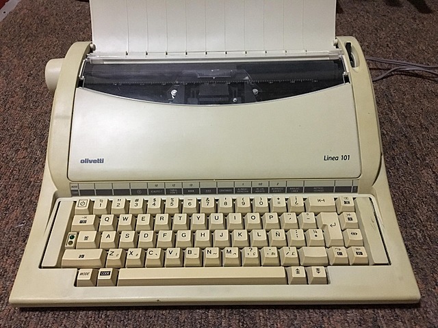 maquina para escribir