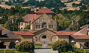 I start college at Stanford university.