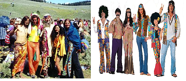 hippies (1960 and 1970)