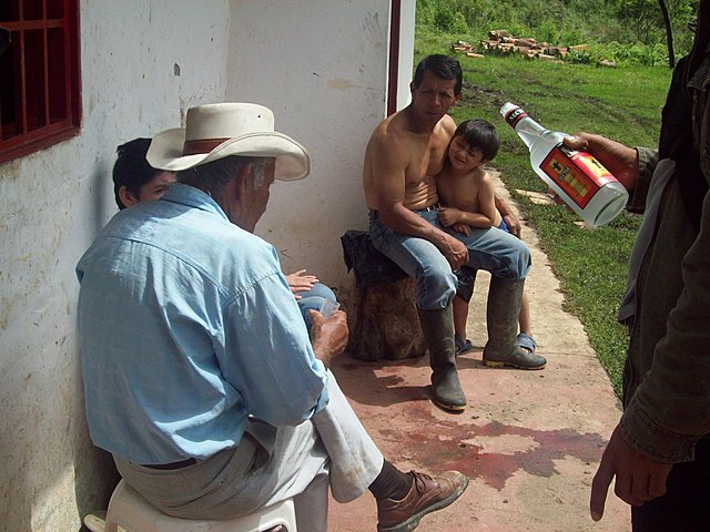 En la finca de mi abuelo
