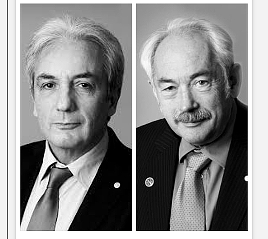 Albert Fert, Peter Gronberg.