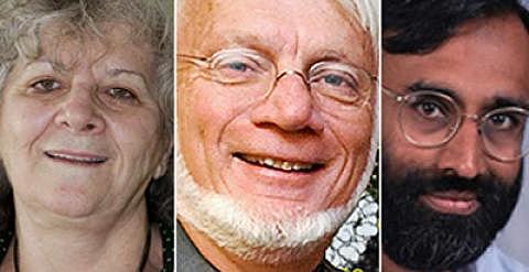 Venkatraman Ramakrishnan, Thomas A. Steitz,  Francis Crack.