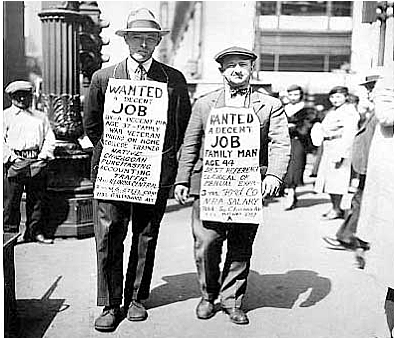 Unemployment, 1937