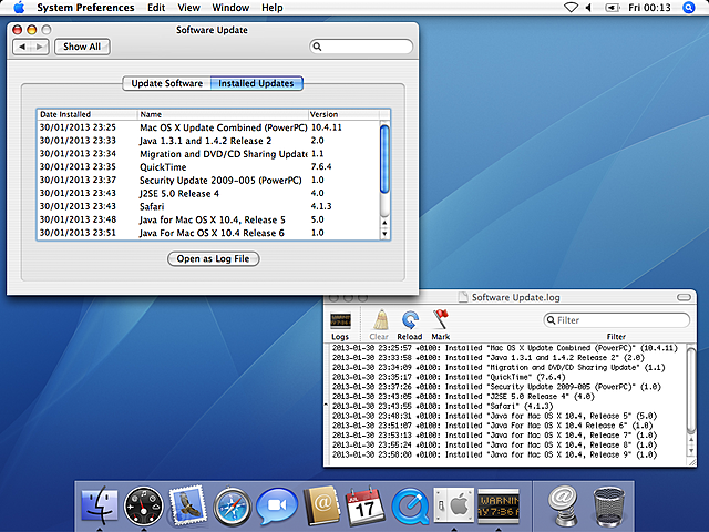 Mac OS X 10.3 “Panther”