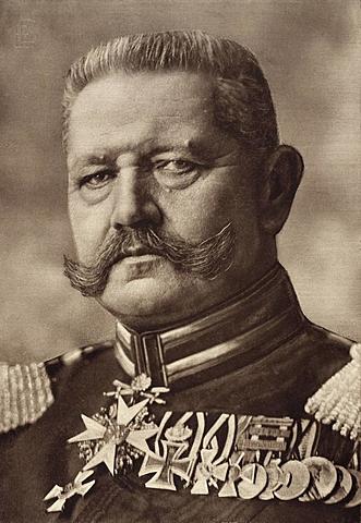 Hindenburg, Weimarko Errepublikako presidente