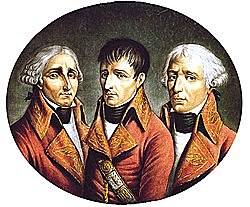 Leadership of Napoleon established under the Consulate ending the Revolutionary Period in France
