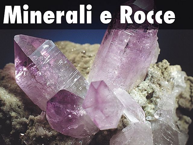differenza tra minerale e roccia