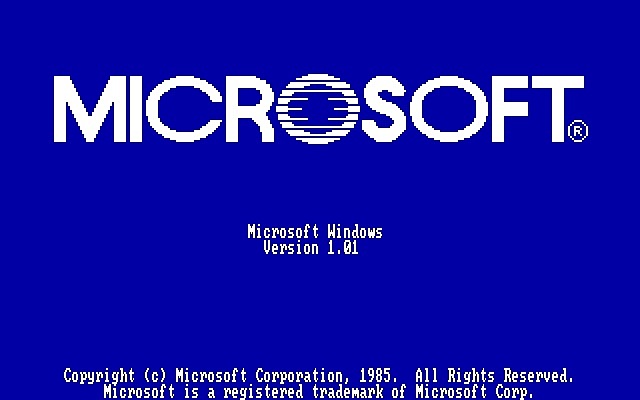 The first version of an operating system