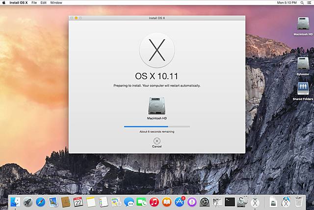 Mac OS X 10.11: "El Capitán"