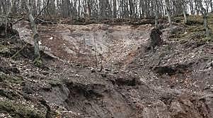 come si formano le frane