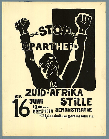 systeem van apartheid verdween