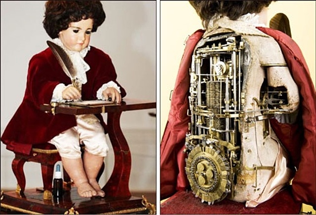 Muñeca mecánica de dibujos