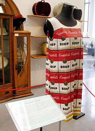 Installation view, ‘Souper’ dress
