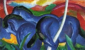 El gigante azul -Franz Marc