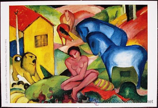El sueño - Franz Marc