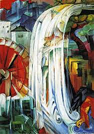 Molino encantado -Franz Marc