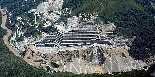 Daños de la hidroeléctrica en Ituango