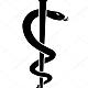 Depositphotos 48263049 stock illustration medical symbol silhouette medicine snake