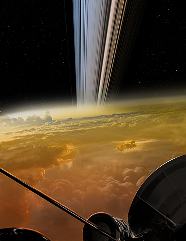 The Cassini Mission Ends And Crashes Into Saturn